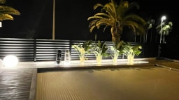 iluminación exterior